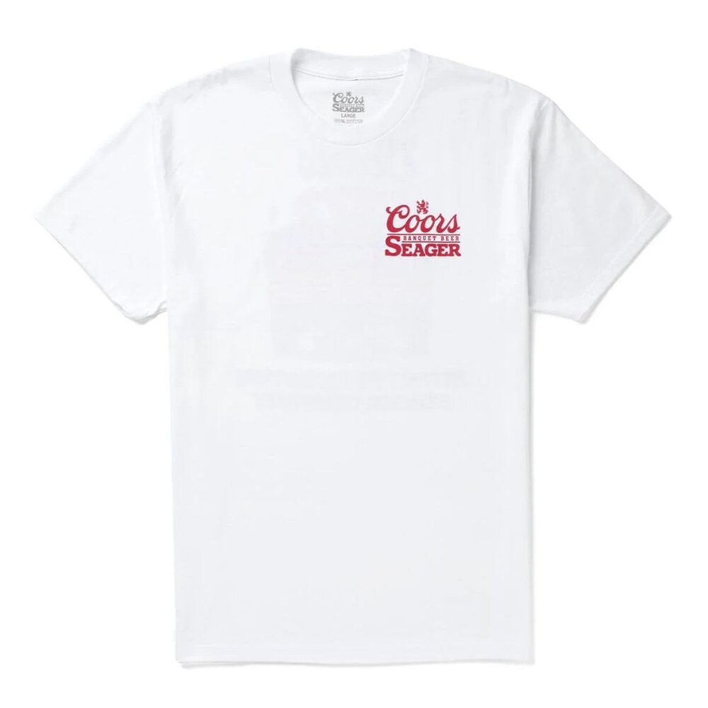 Seager x Coors Banquet Bumper Tee White - Medium
